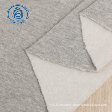 Fancy designs high quality knitted terry types plain fleece fabric for sweatershirts